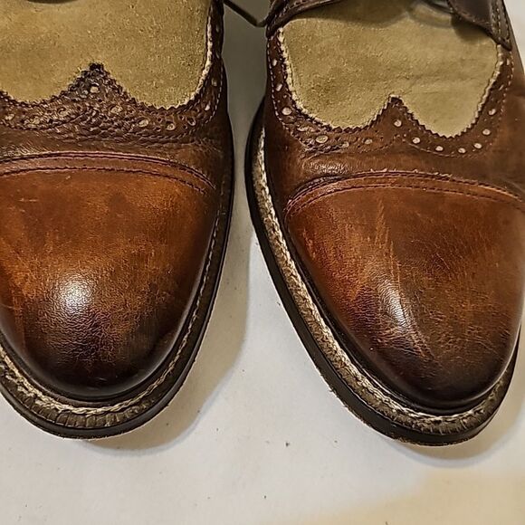 JOSE REAL  “HAND MADE in Italy OXFORD DRESS SHOES” 42 - Picture 10 of 11